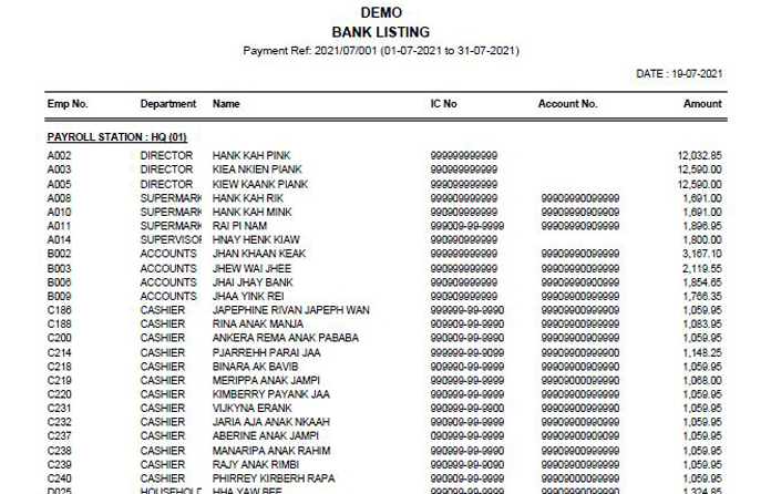 ECO Payroll System