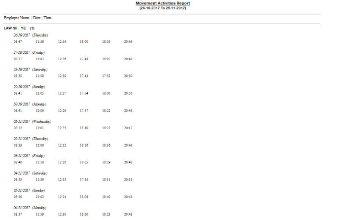 ECOTIMEPRINT ETA3
